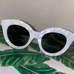 Zara White / Black sunglasses